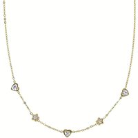 Collana Amen Donna Acciaio donna in Acciaio Zircone ACCL815627G